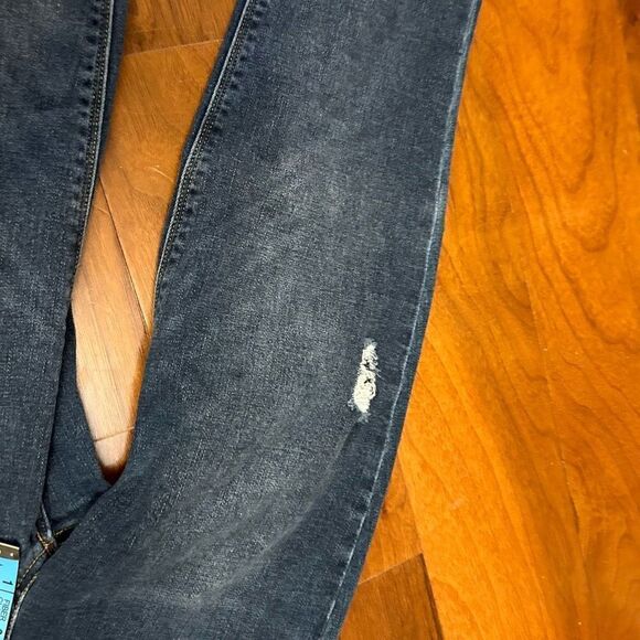 Spanx women’s‎ distressed high rise ankle pull on skinny jeans size small - Picture 5 of 7